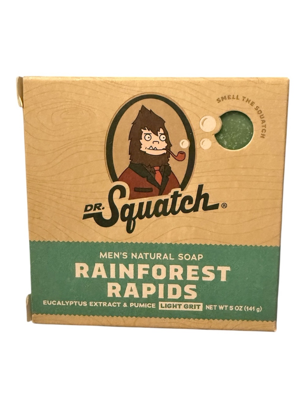 Dr. Squatch Rainforest Rapids Men's Natural Soap - Green